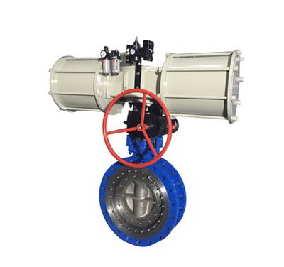 气动双向压美标蝶阀